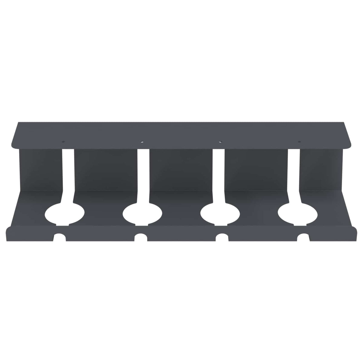 Tray Na Kabely Pod Stolem 2 Ks 43 X 12 X 10 Cm Ocel