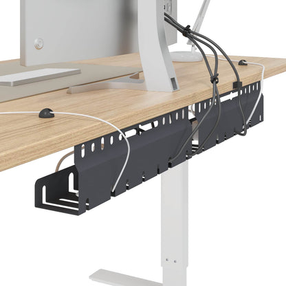Tray Na Kabely Pod Stolem 2 Ks 43 X 9 X 11 Cm Ocel
