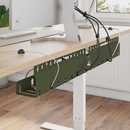 Tray Na Kabely Pod Stolem 2 Ks 43 X 9 X 11 Cm Ocel