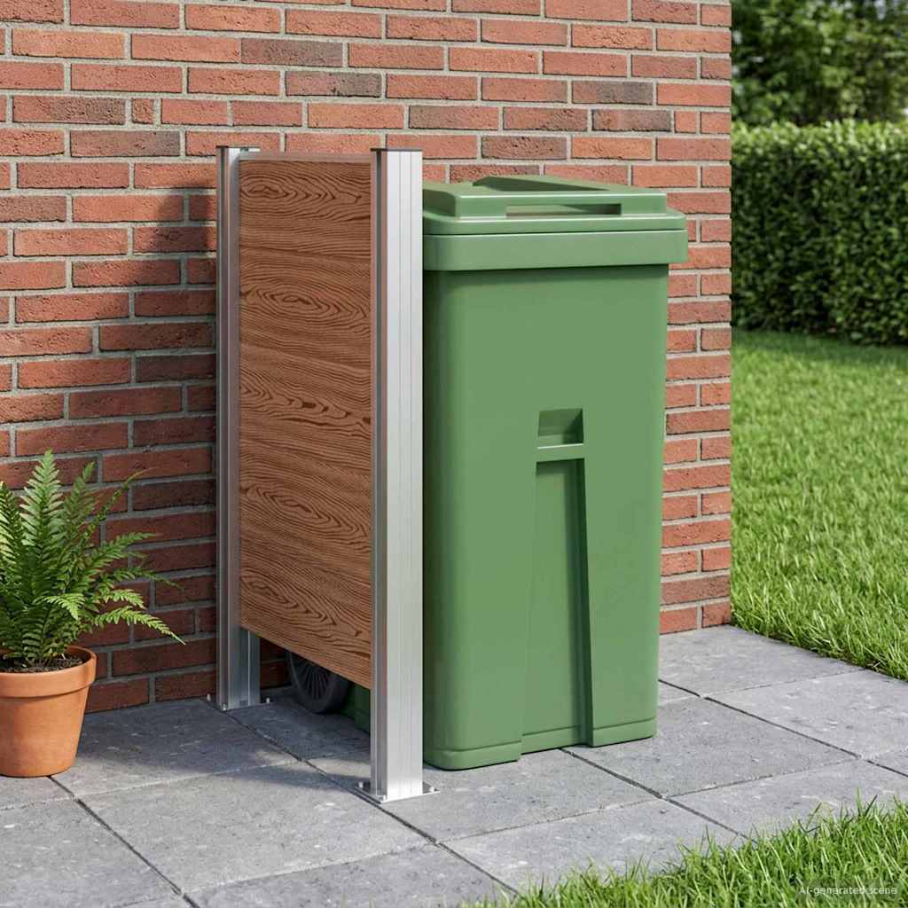 Plot Pro Popelnice 161 X 85 X 115 Cm Hliník A Wpc