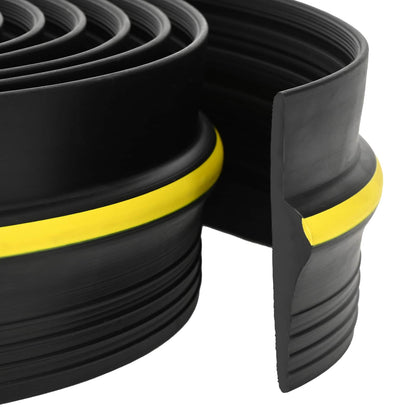 Podlahové Těsnění Do Garáže Černá A Žlutá 12 X 90 Mm Pvc