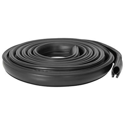 Těsnění Garážových Dveří Černá 41 X 33 Mm Pvc