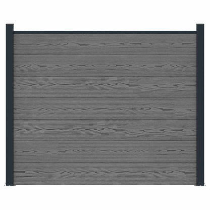 Plotový Panel Wpc A Hliník Šedá
