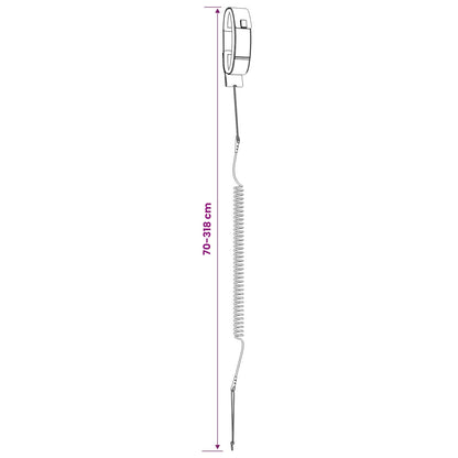 Sup Leash 318 Cm