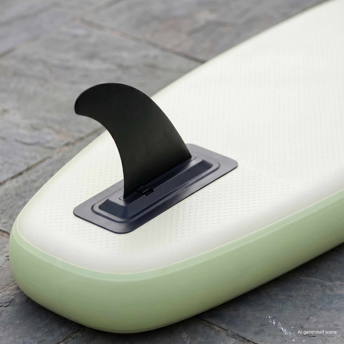 Ploutev Sup 3,5 X 18 X 21,5 Cm Nylon Černá