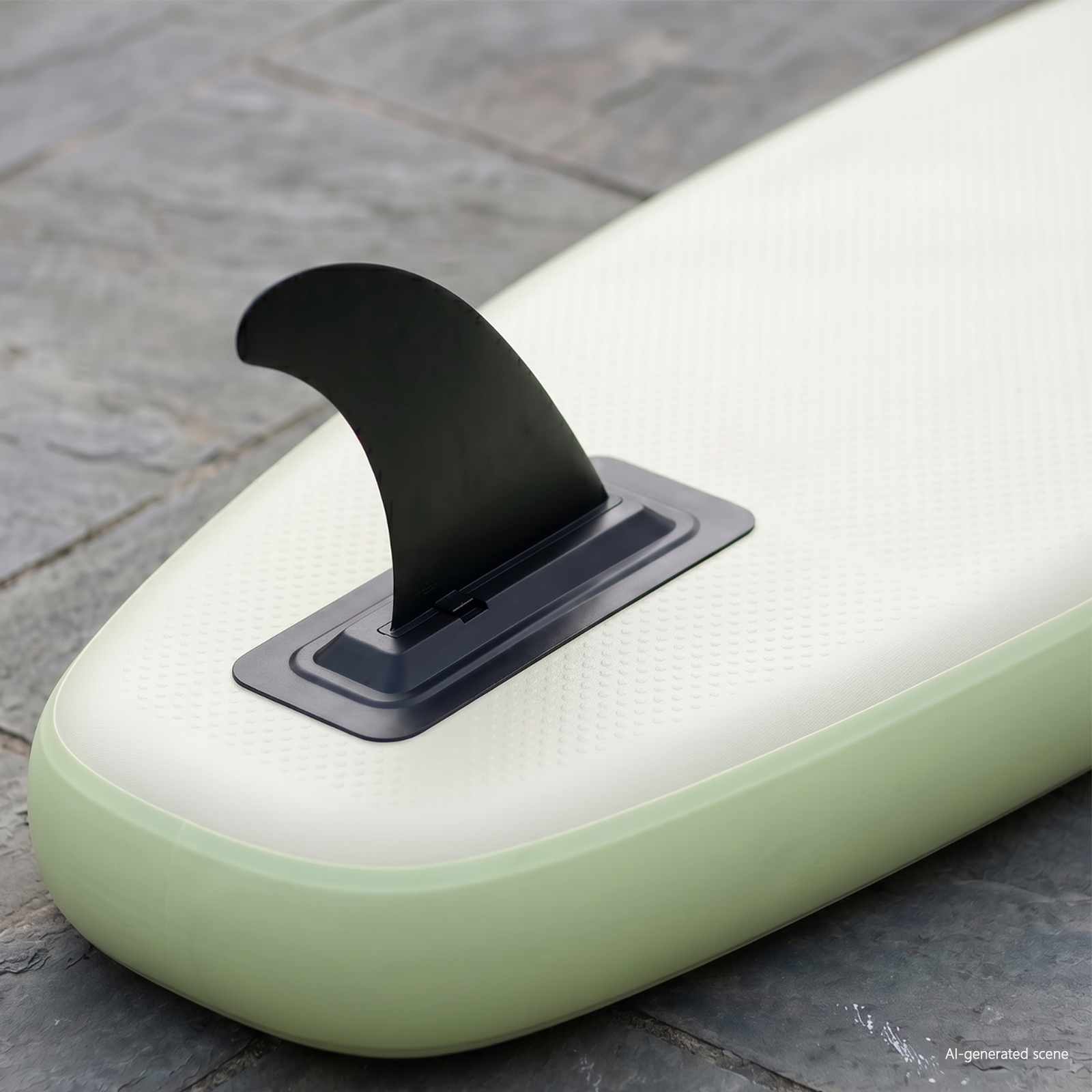 Ploutev Sup 3,5 X 18 X 21,5 Cm Nylon Černá