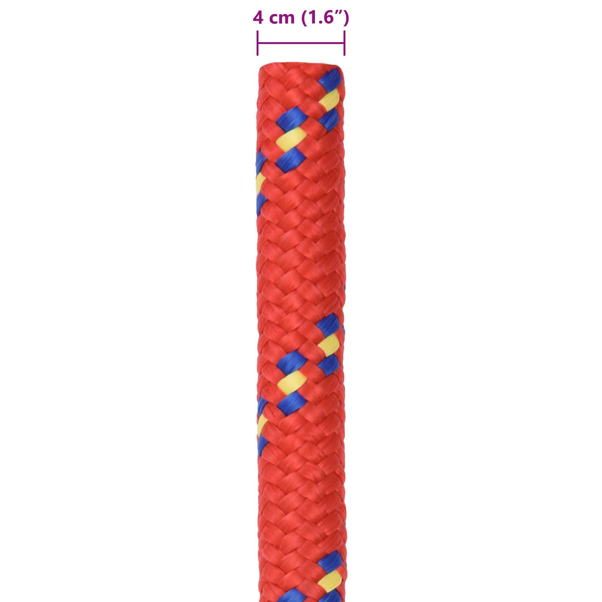 Lano Na Loď 4 Mm 5 M Červená