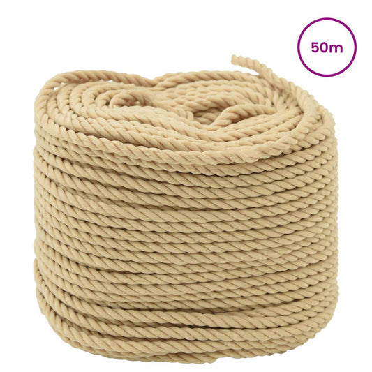 Lano Na Loď 3 Mm 50 M Přírodní