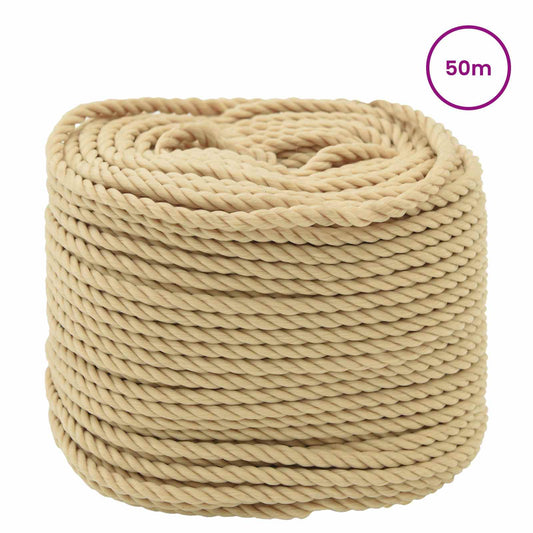 Lano Na Loď 4 Mm 50 M Přírodní