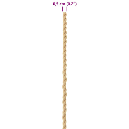 Lano Na Loď 5 Mm 25 M Přírodní