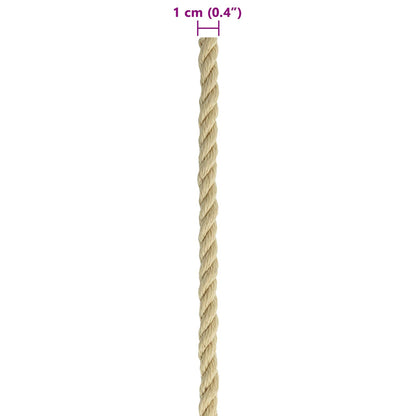 Lano Na Loď 10 Mm 25 M Přírodní