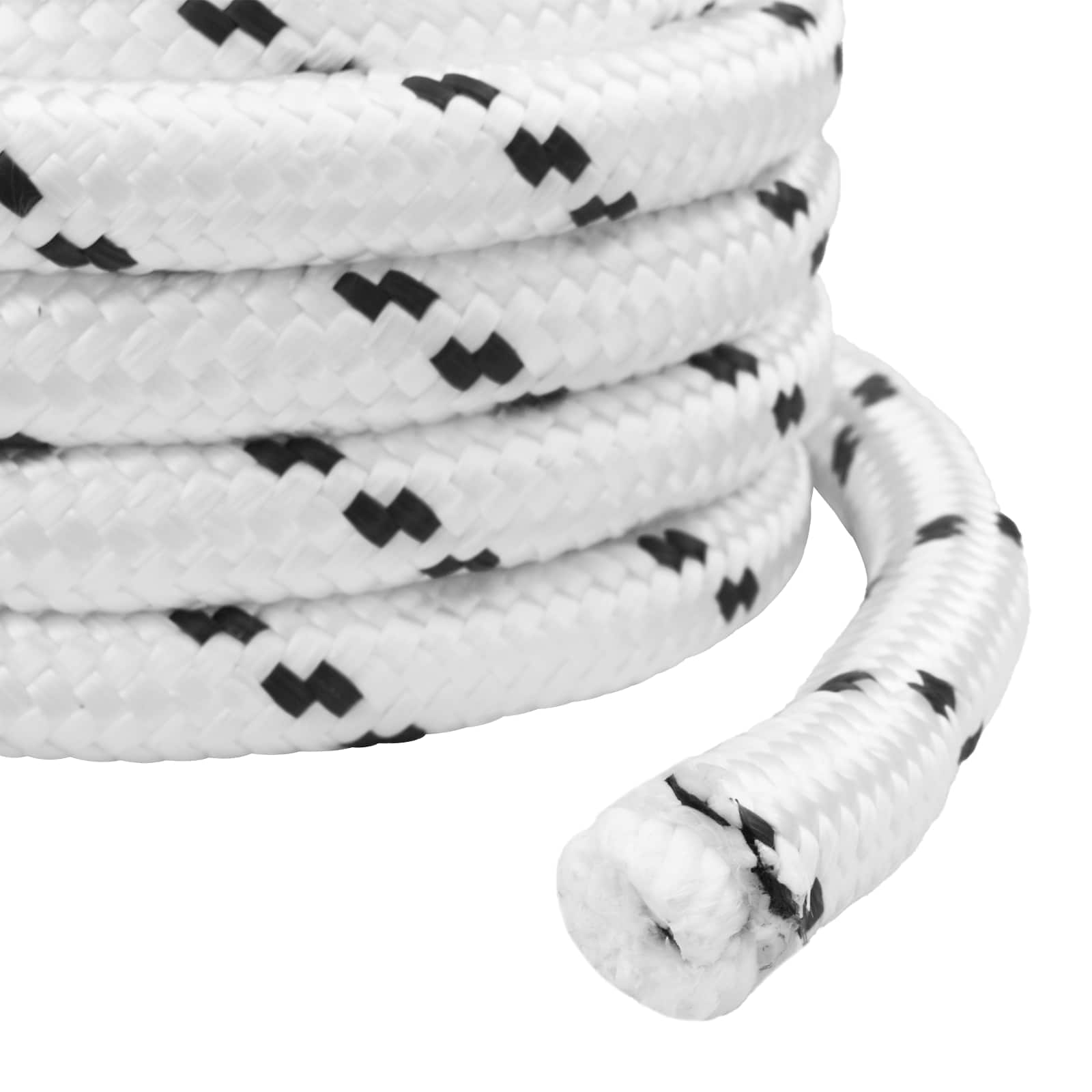 Lano Na Loď Bílá 50 M Polyester