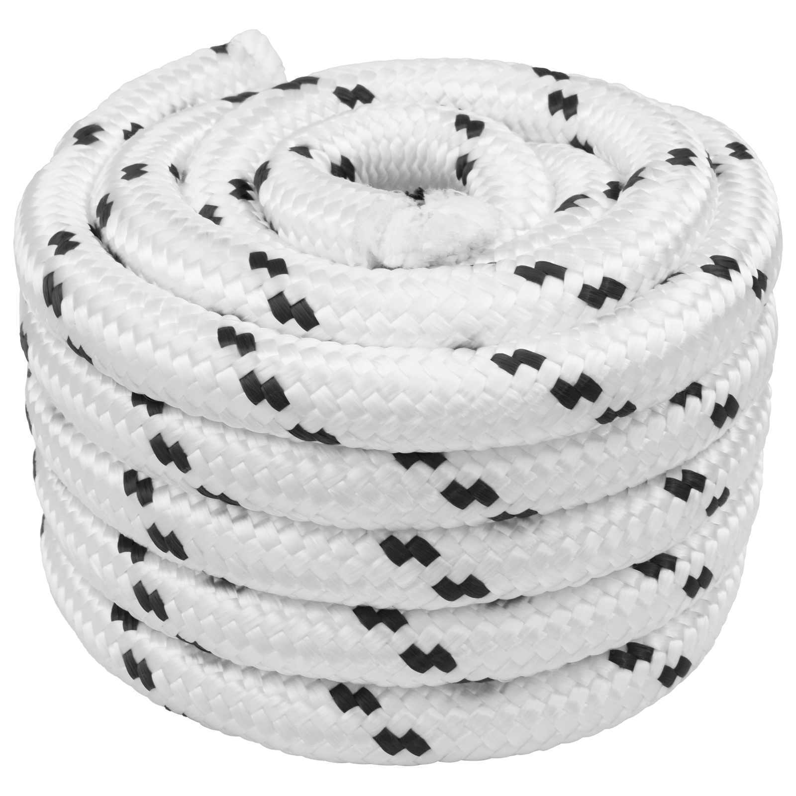 Lano Na Loď Bílá 50 M Polyester