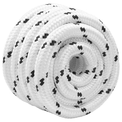 Lano Na Loď Bílá 50 M Polyester