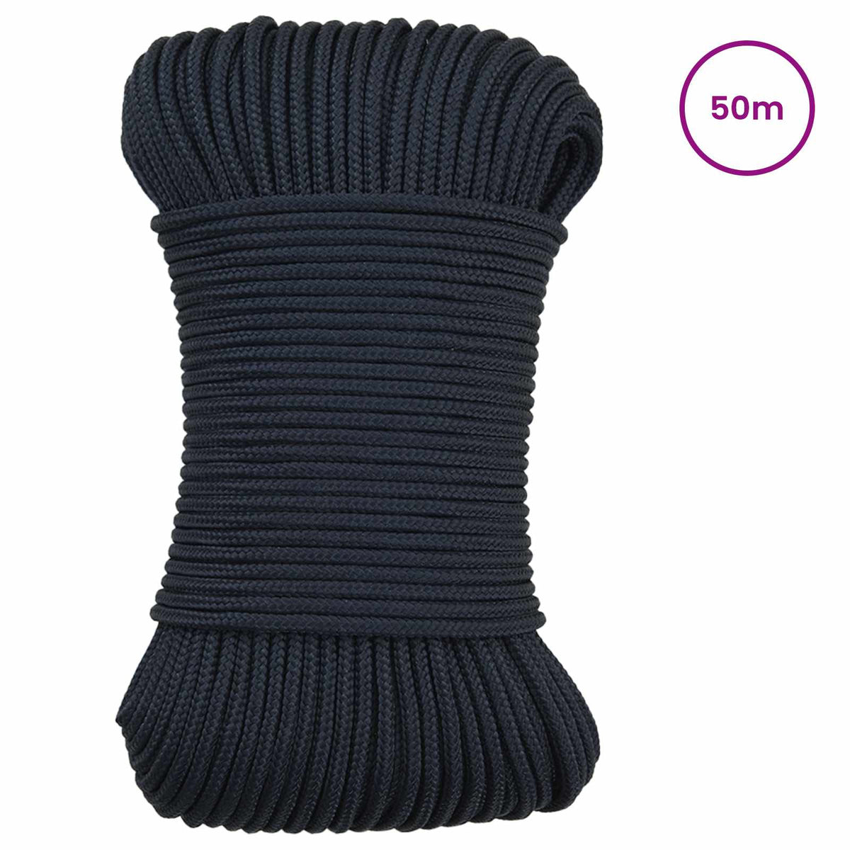 Lano Na Loď Královská Modrá 50 M Polyester