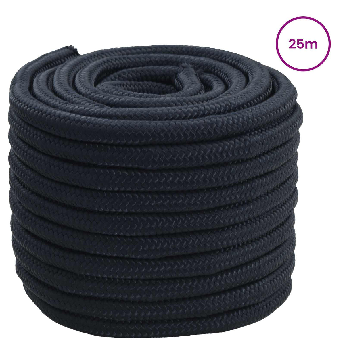 Lano Na Loď Královská Modrá 25 M Polyester