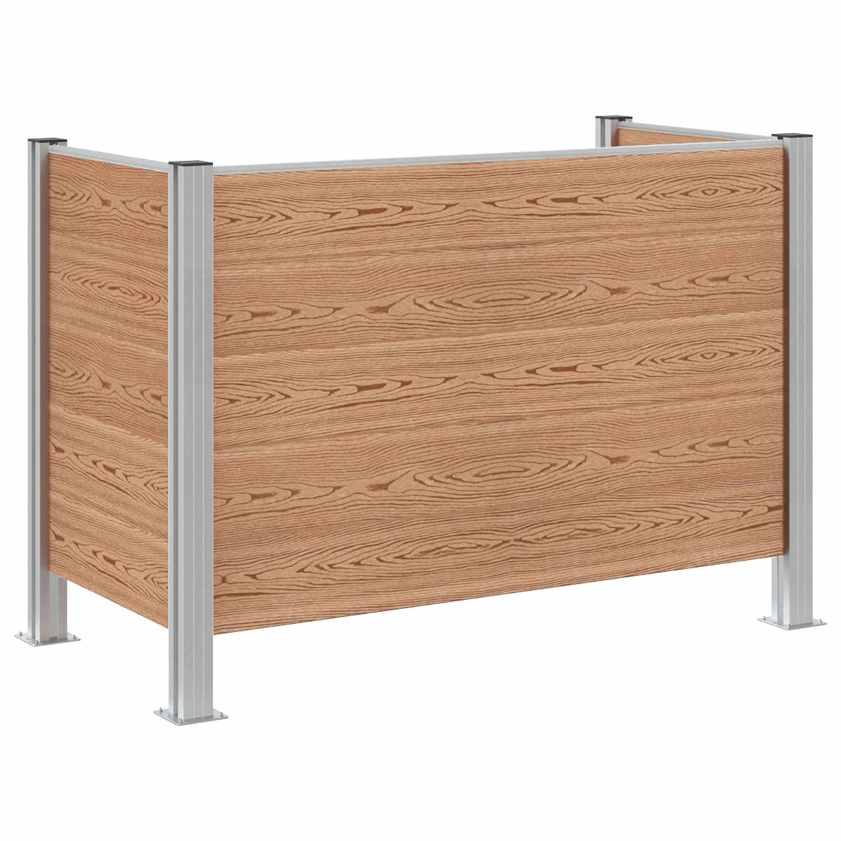 Plot Pro Popelnice 161 X 85 X 115 Cm Hliník A Wpc