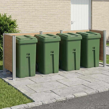 Plot Pro Popelnice 161 X 85 X 115 Cm Hliník A Wpc