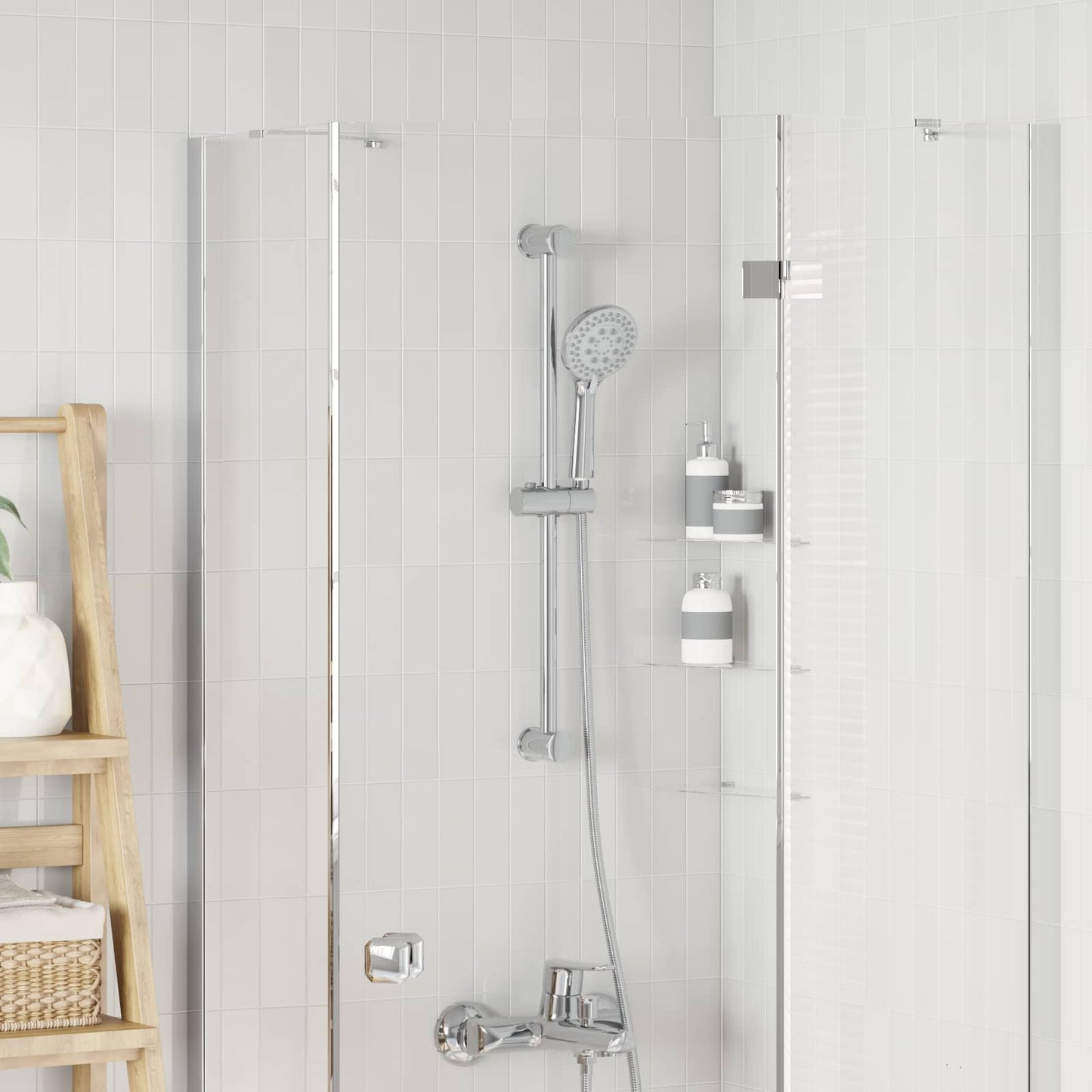 Držák Sprchové Hlavice Chrom 70 Cm Abs Plast