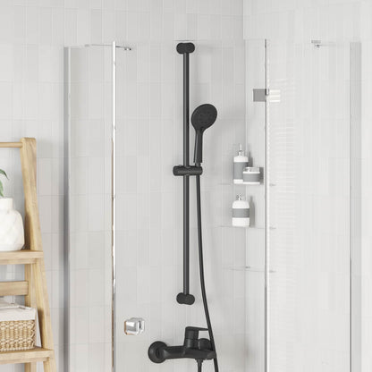 Držák Sprchové Hlavice Černá 100 Cm Abs Plast