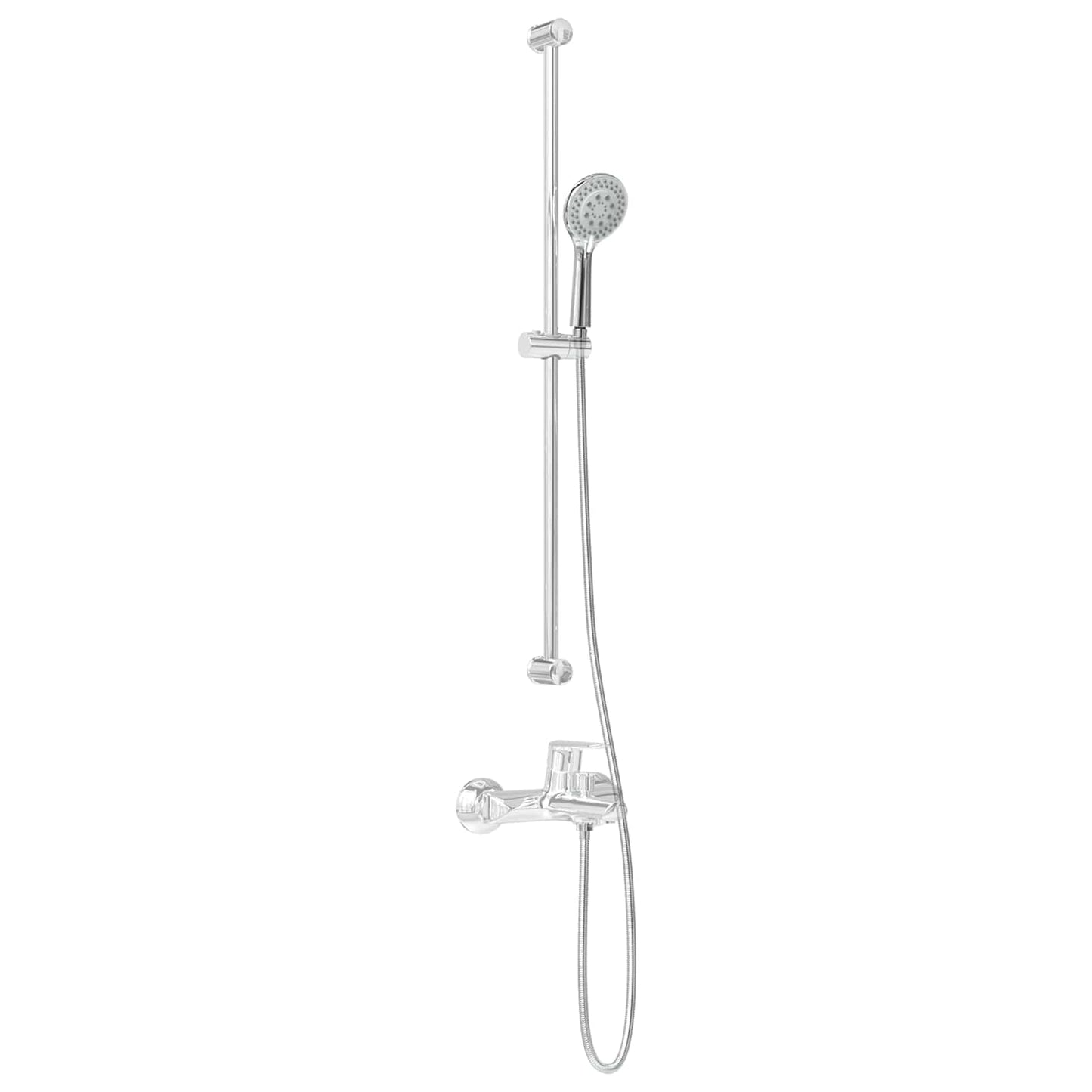 Sada Sprchové Hlavice Chrom 150 Cm Abs Plast