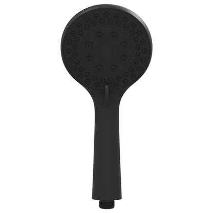 Sada Sprchové Hlavice Černá 150 Cm Abs Plast