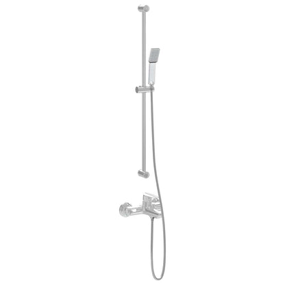 Sada Sprchové Hlavice Chrom 150 Cm Abs Plast