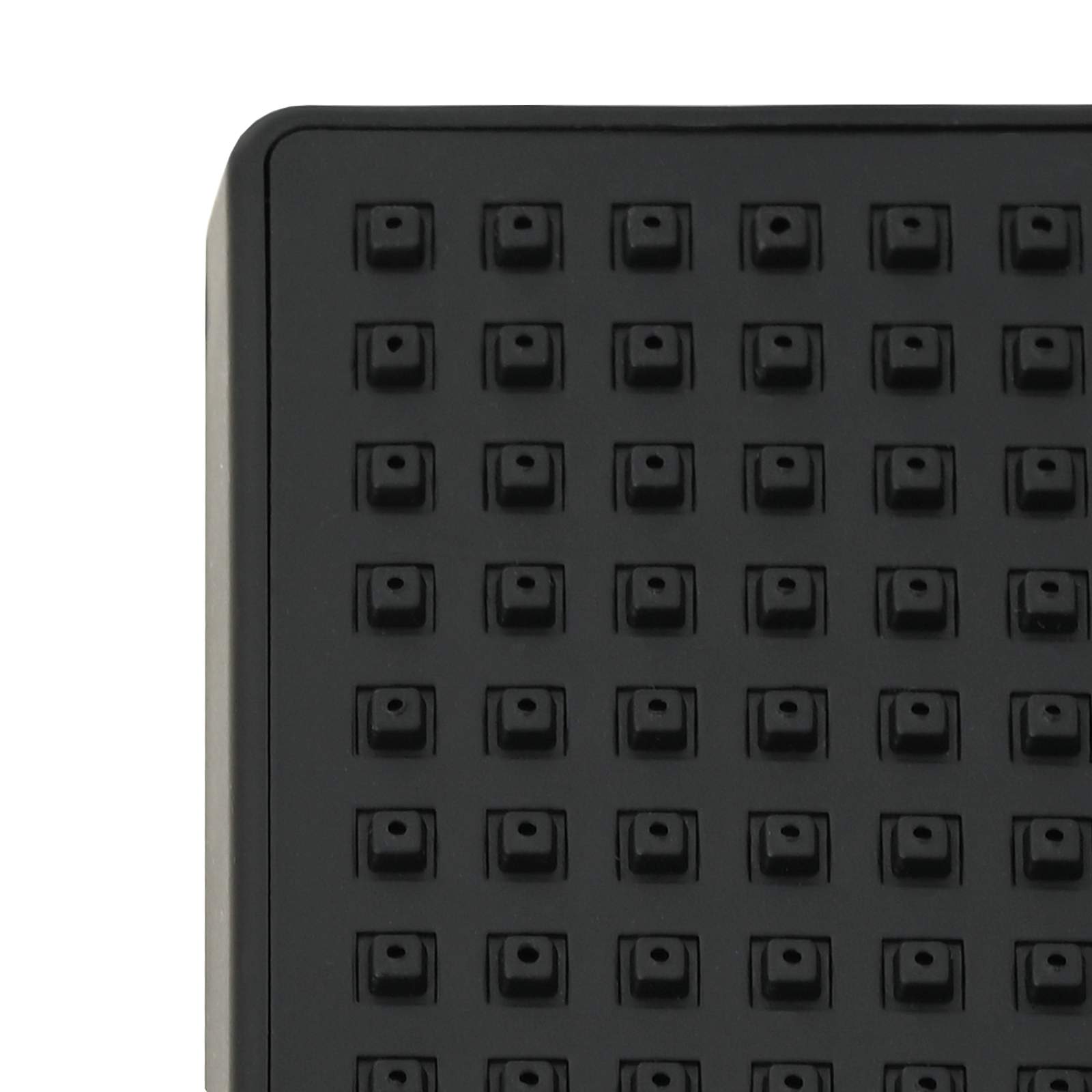 Sada Sprchové Hlavice Černá 150 Cm Abs Plast