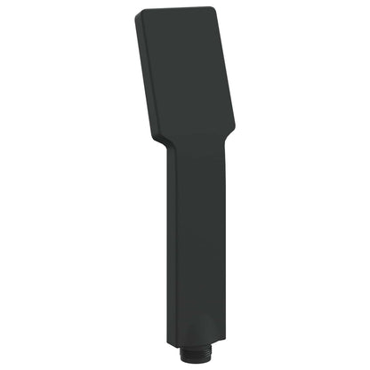 Sada Sprchové Hlavice Černá 150 Cm Abs Plast