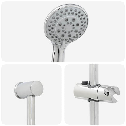 Sada Sprchového Systému Chrom 70 Cm Abs Plast