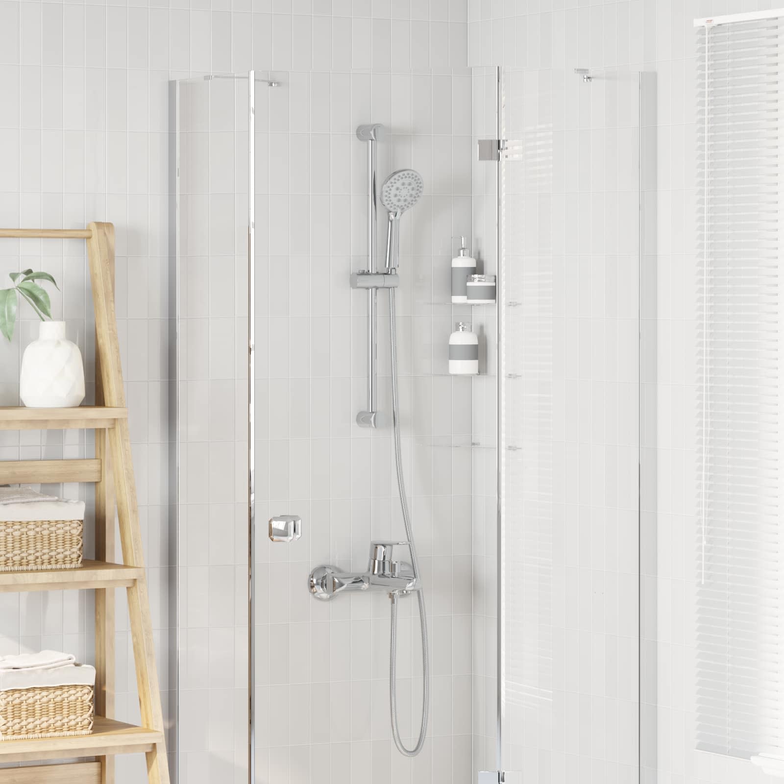 Sada Sprchového Systému Chrom 70 Cm Abs Plast