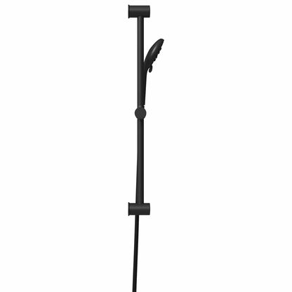 Sada Sprchového Systému Černá 70 Cm Abs Plast