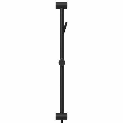 Sada Sprchového Systému Černá 70 Cm Abs Plast
