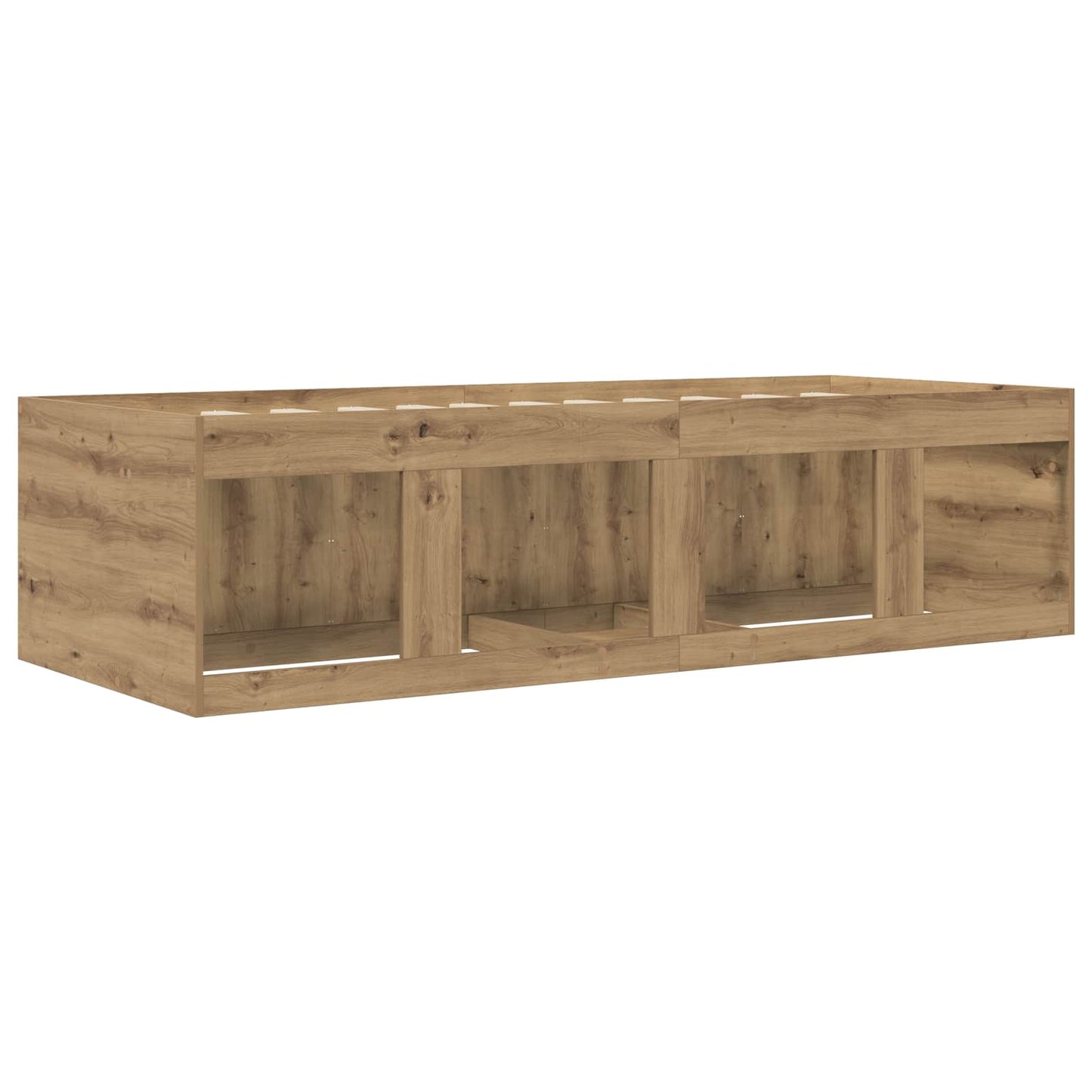Rám Postele S Úložným Prostorem Dub Artisan 80 X 200 Cm