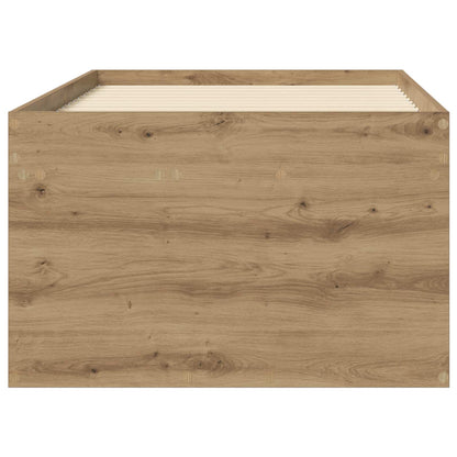 Rám Postele S Úložným Prostorem Dub Artisan 80 X 200 Cm