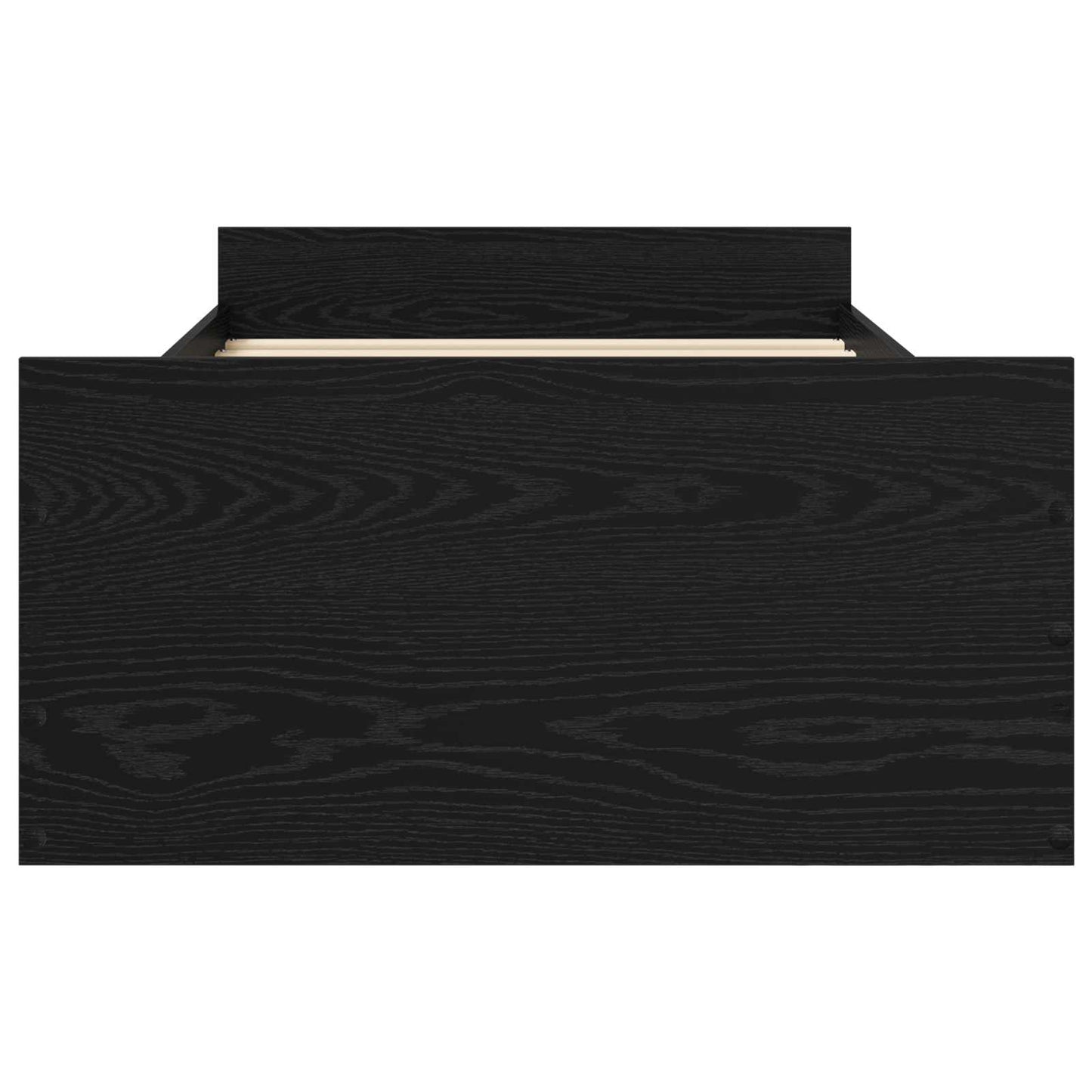 Rám Postele S Úložným Prostorem Černý Dub 80 X 200 Cm