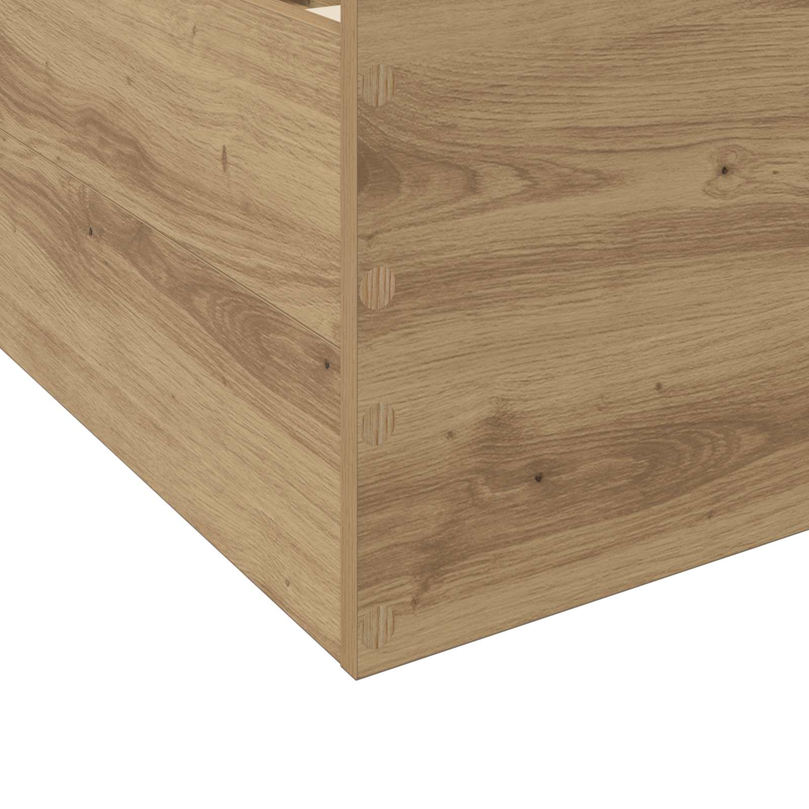 Rám Postele S Úložným Prostorem Dub Artisan 80 X 200 Cm