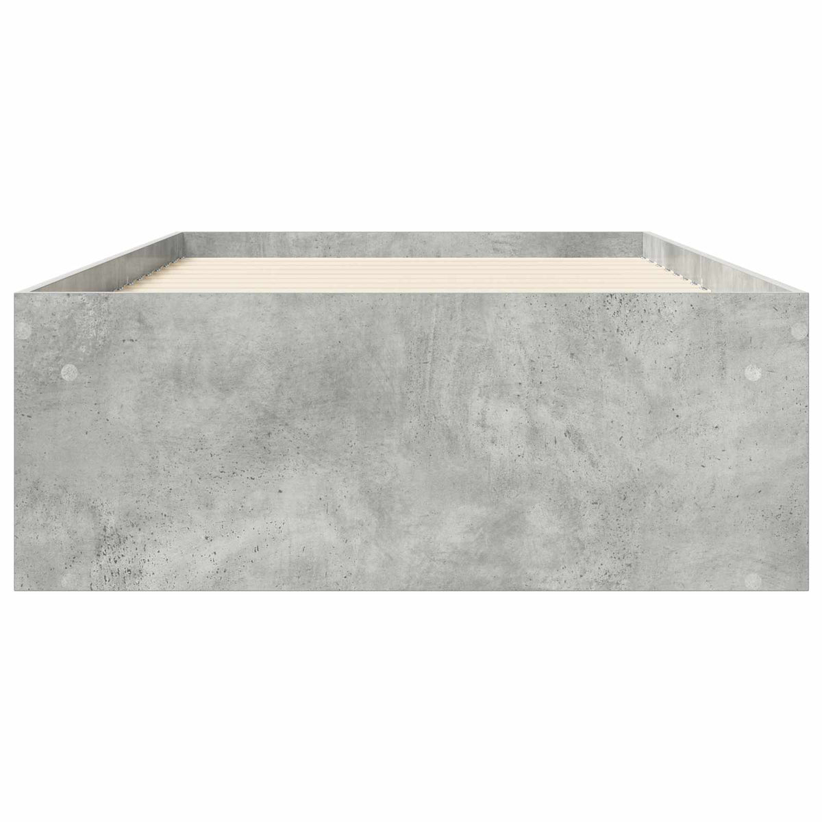 Rám Postele S Úložným Prostorem Betonově Šedá 80 X 200 Cm