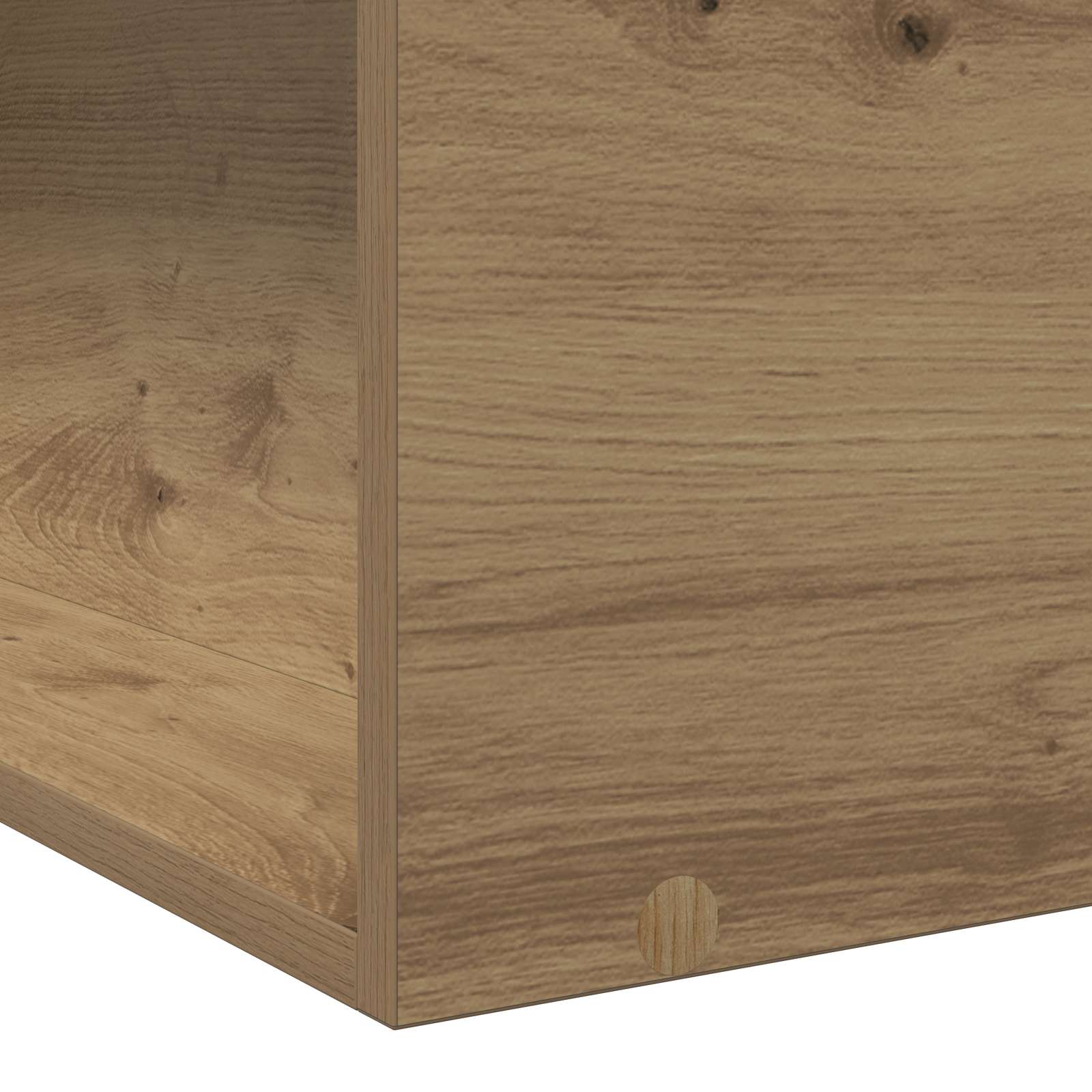 Rám Postele S Úložným Prostorem Dub Artisan 80 X 200 Cm