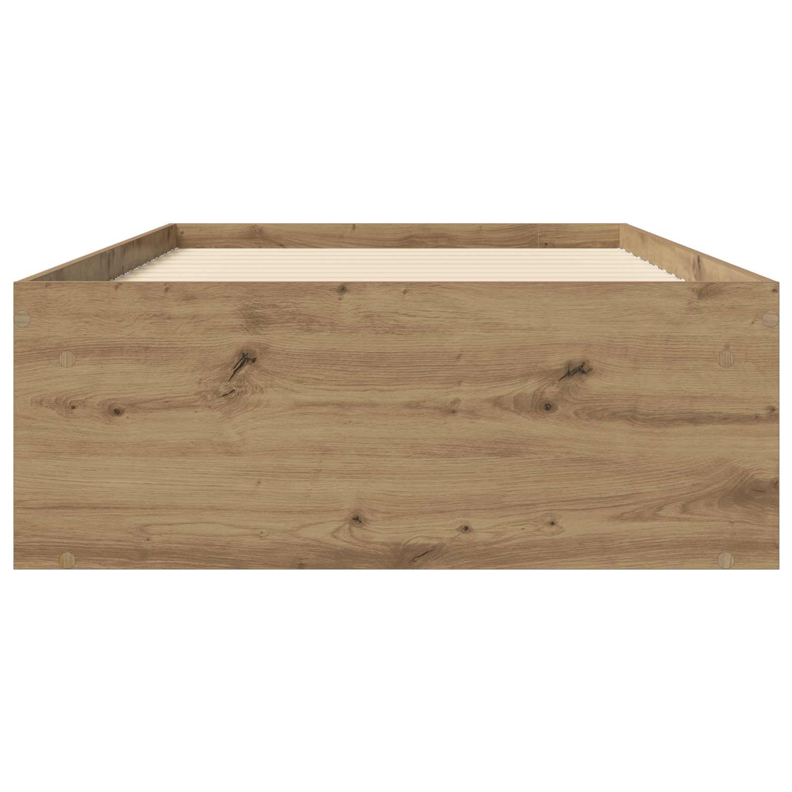 Rám Postele S Úložným Prostorem Dub Artisan 80 X 200 Cm