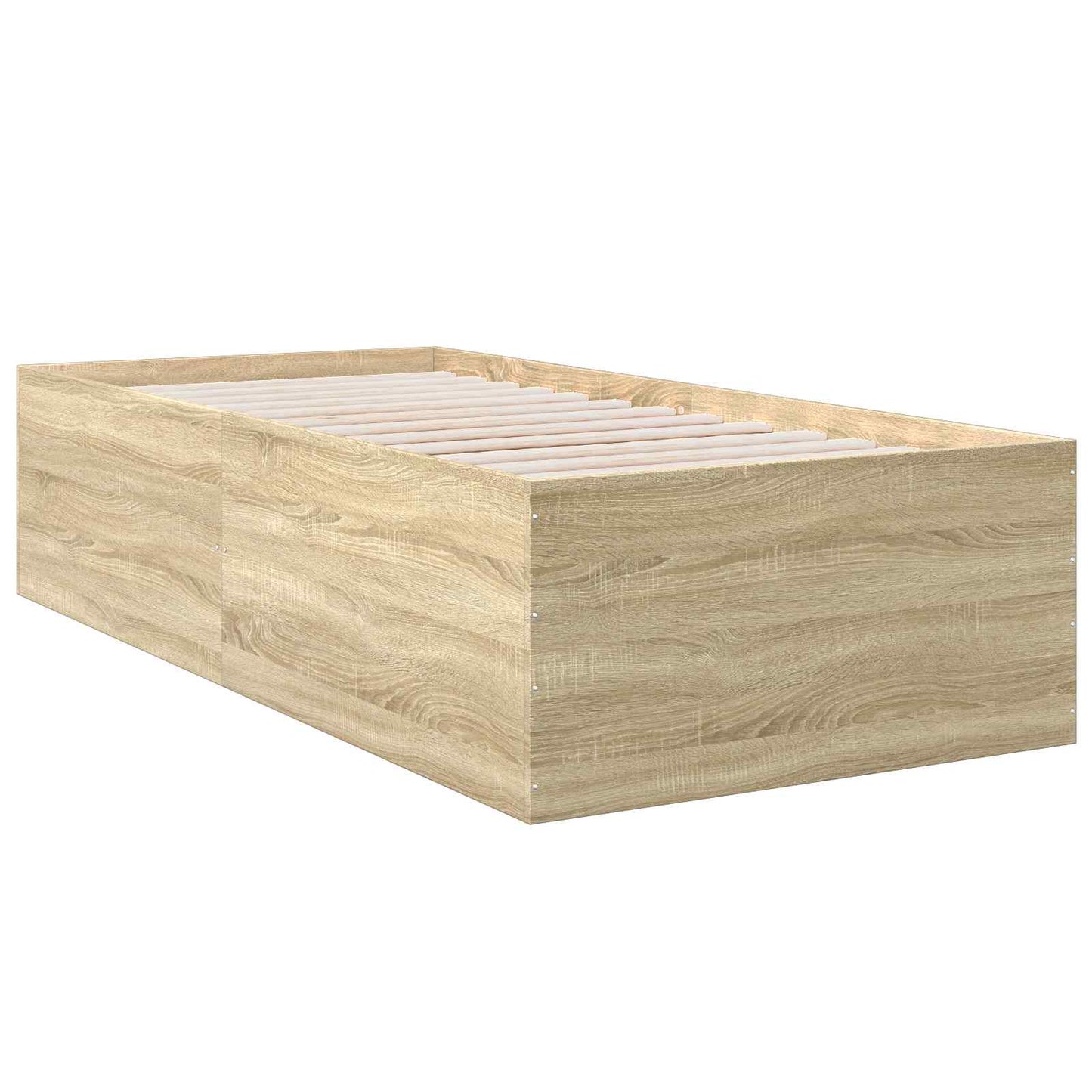 Postel Na Podlaze Dub Sonoma 80 X 200 Cm Kompozitní Dřevo