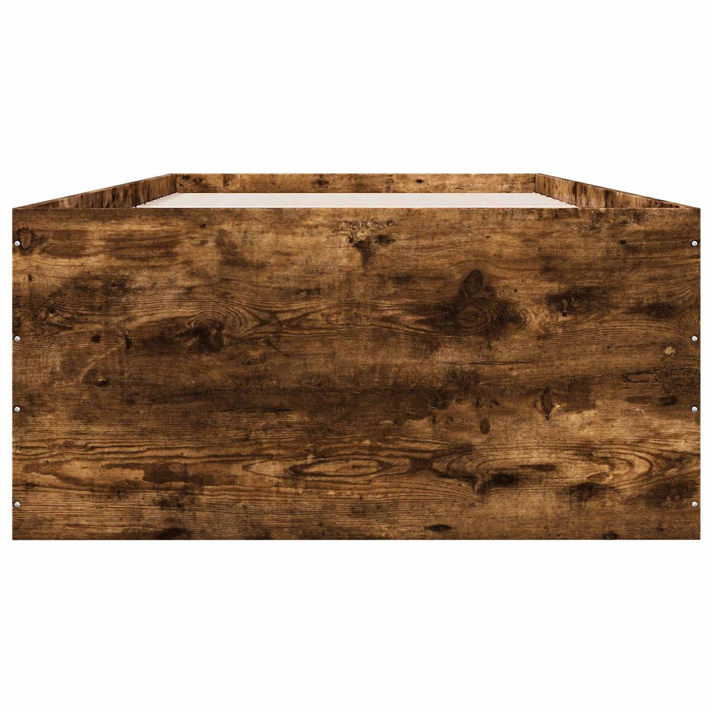 Postel Na Podlaze Kouřový Dub 80 X 200 Cm Kompozitní Dřevo