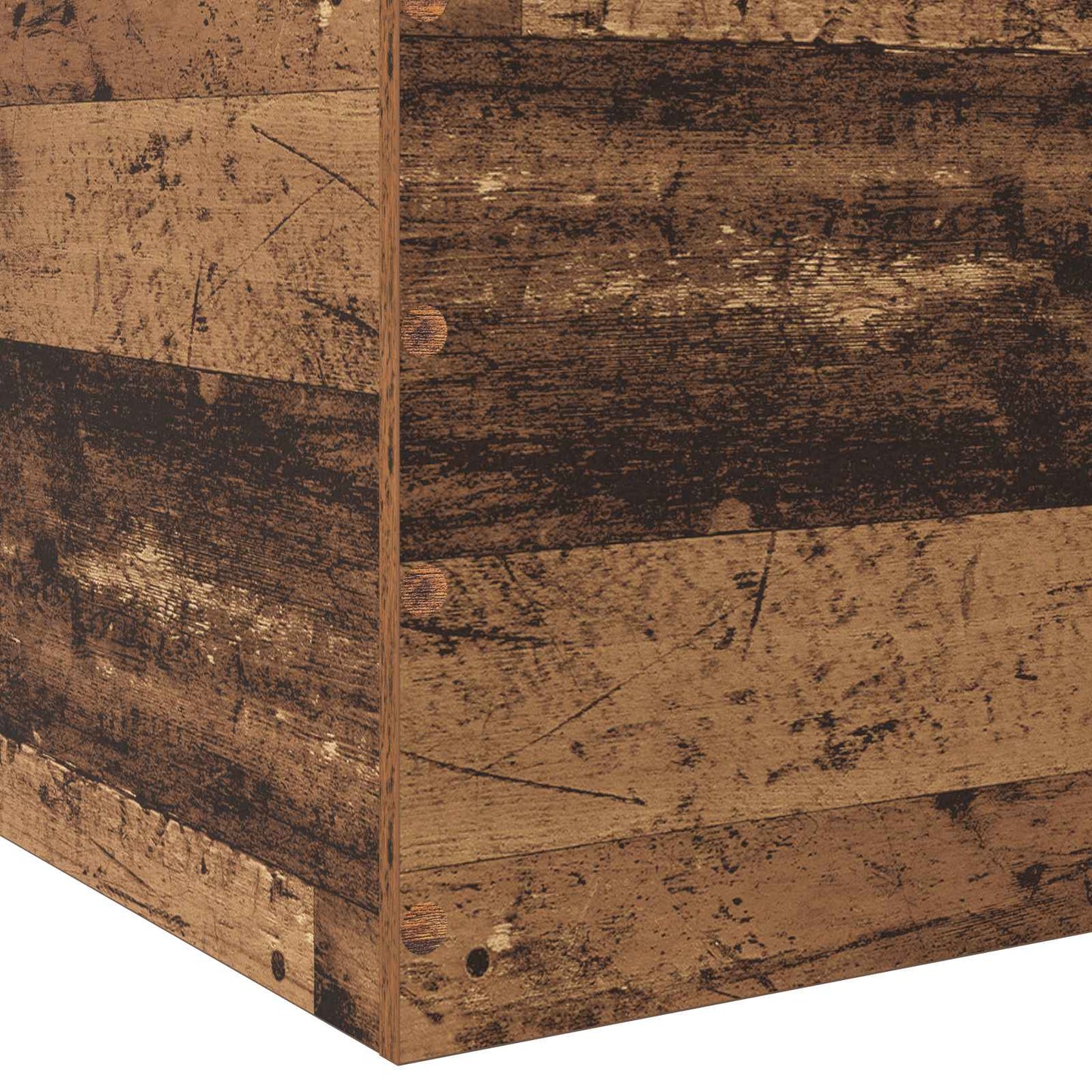 Postel Na Podlaze Staré Dřevo 80 X 200 Cm Kompozitní Dřevo