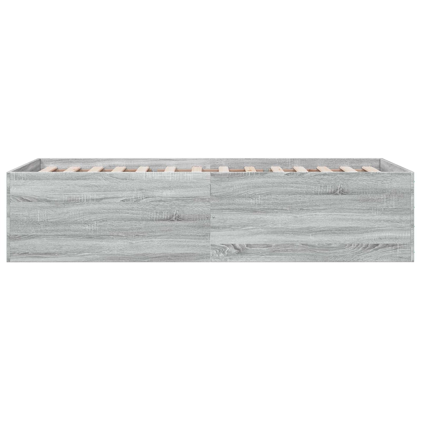 Postel Na Podlaze Šedý Sonoma 80 X 200 Cm Kompozitní Dřevo