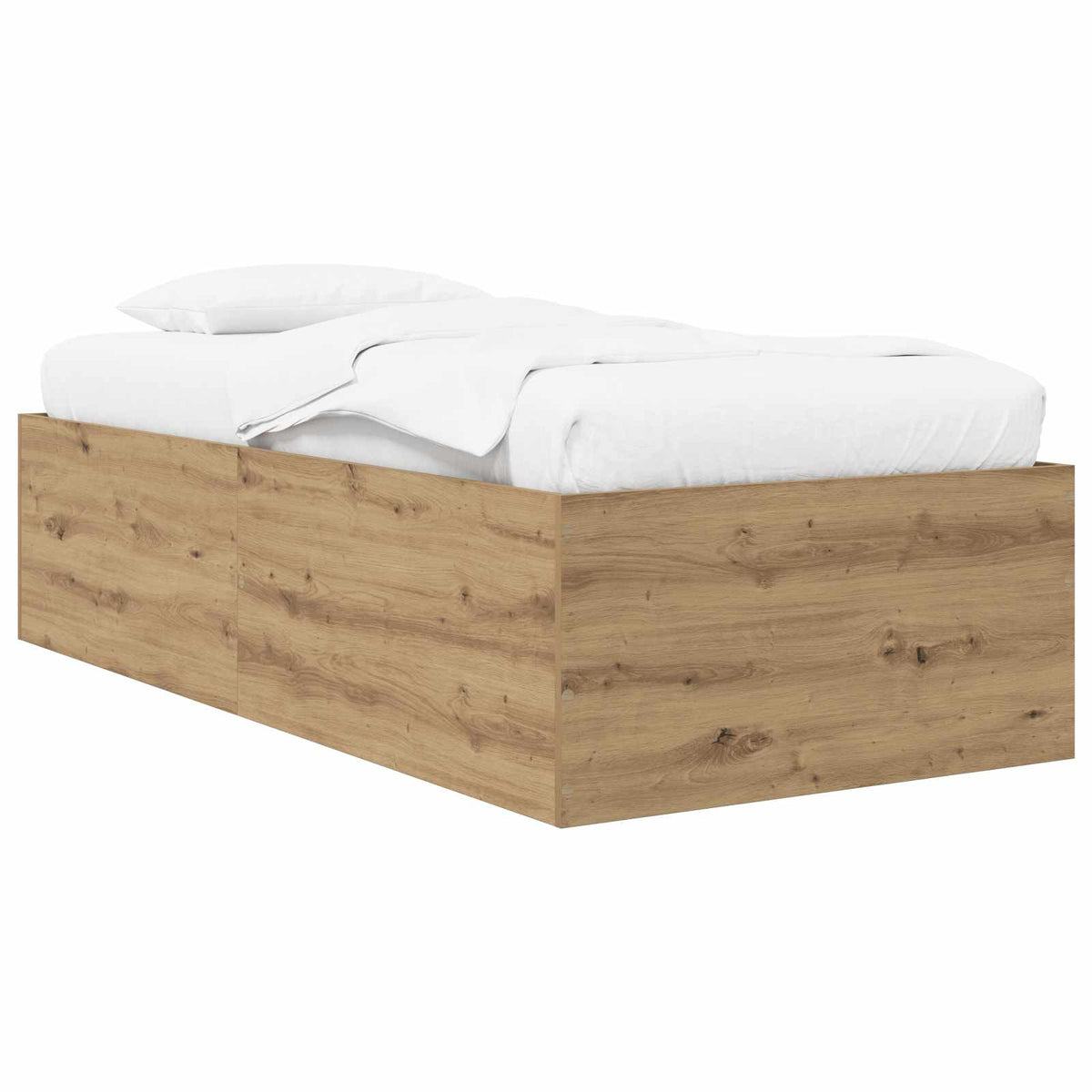 Postel Na Podlaze Dub Artisan 80 X 200 Cm Kompozitní Dřevo