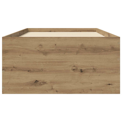 Postel Na Podlaze Dub Artisan 80 X 200 Cm Kompozitní Dřevo