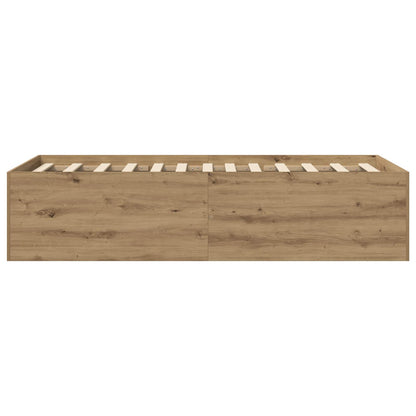 Postel Na Podlaze Dub Artisan 80 X 200 Cm Kompozitní Dřevo