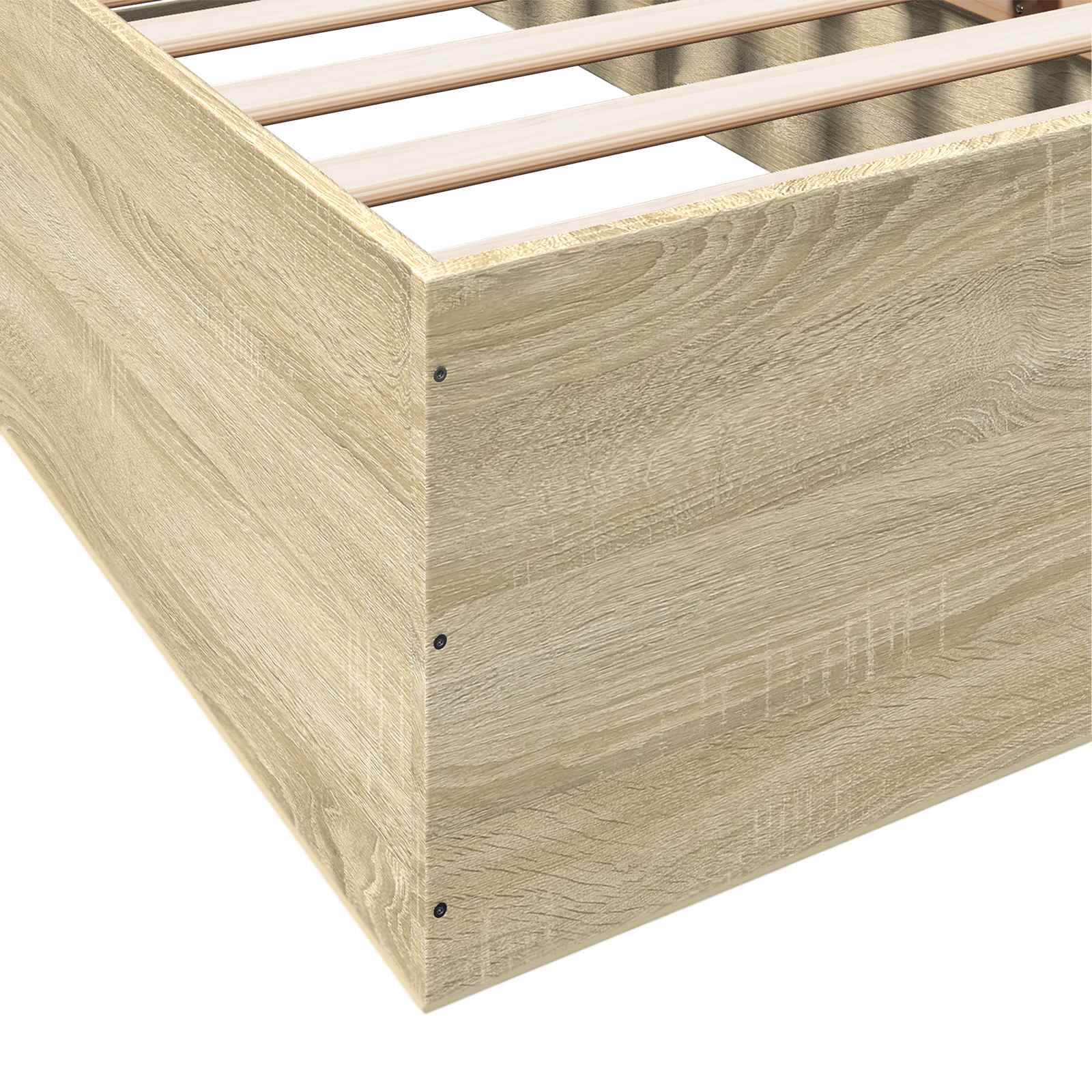 Postel Na Podlaze Dub Sonoma 80 X 200 Cm Kompozitní Dřevo