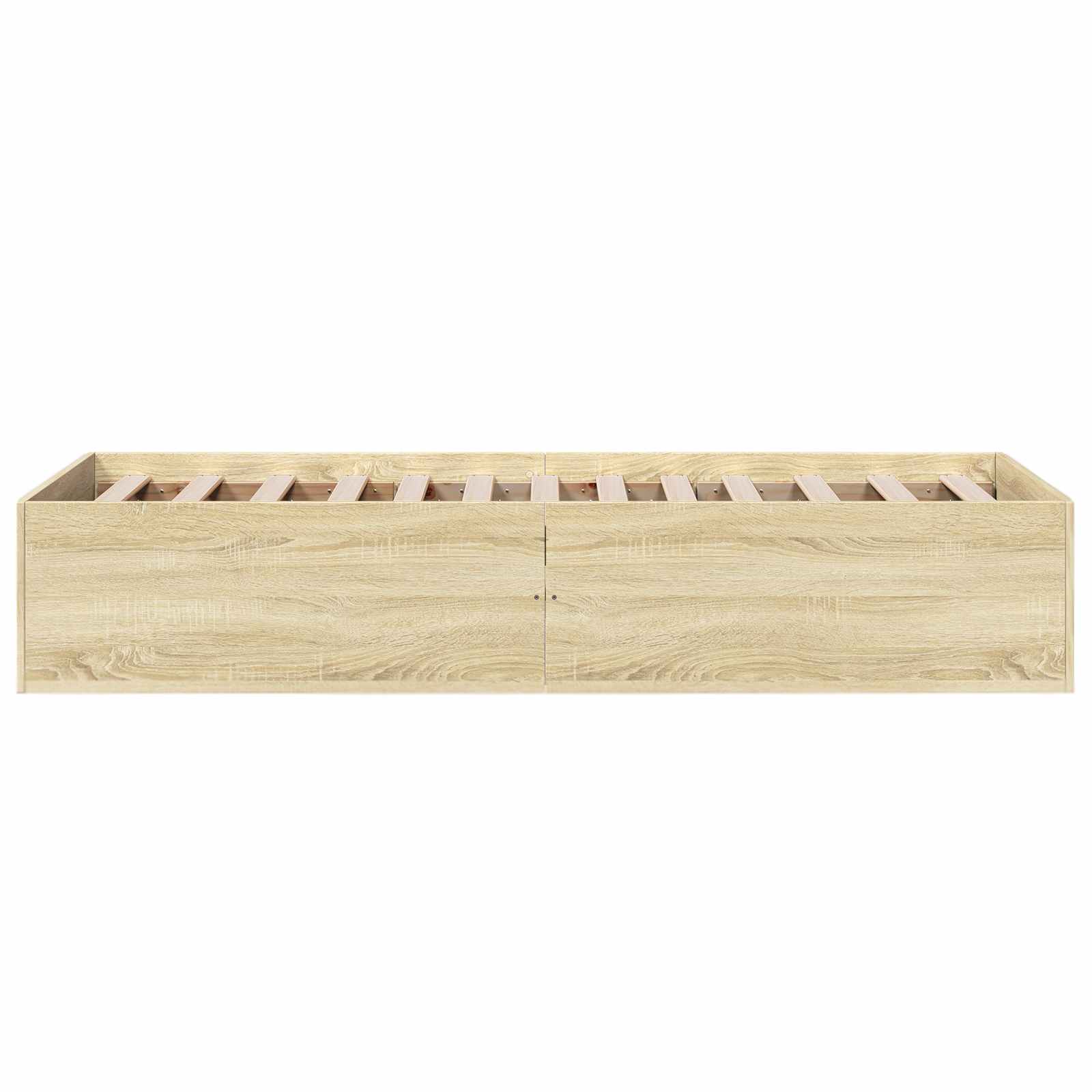Postel Na Podlaze Dub Sonoma 80 X 200 Cm Kompozitní Dřevo