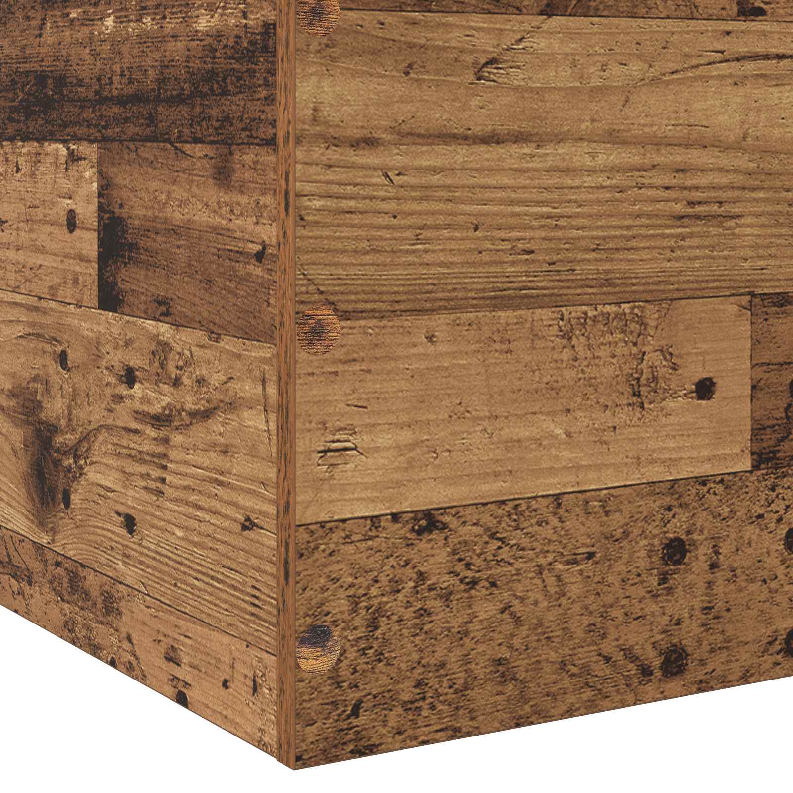 Postel Na Podlaze Staré Dřevo 80 X 200 Cm Kompozitní Dřevo